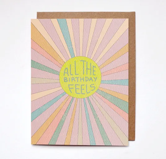 Birthday Feels - Card